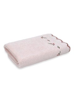 Buy Clarina Bath Towel, Blush - 500 GSM, 140x70 cm in UAE