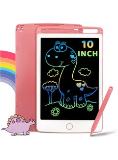 Buy 10 inch LCD Writing Tablet Electronic Digital Doodle Board Erasable Reusable Graphic Pad for Kids in UAE