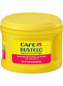 Buy Café Bustelo Espresso Dark Roast Ground Coffee, 22 Ounces (Pack of 6) in UAE