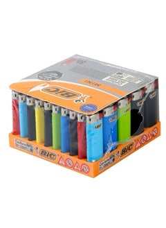 Buy Bic Slim J5 Classic Lighters - 50 Pcs 1-Level Counter Display in UAE