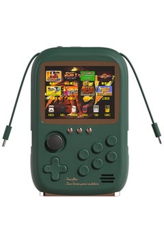 اشتري DY-19 Portable Retro Handheld Game Console, 6000mAh Capacity, 3.2-Inch Soft Light Colour Screen, Built-in 10000+ Game (Green) في الامارات