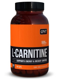 Buy L-Carnitine 500 MG Per Serving 60 Capsules in UAE