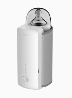 Buy USB Milk Water Warmer Travel Portable Insulated Bag Baby Nursing Bottle Heater LCD Display Thermostat Heated Milk Bottle Warmer in UAE