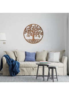 Buy Home Gallery Decorative Tree Of Life Wooden Wall Art 80X80 in Egypt