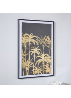 اشتري Sonet Framed Canvas With Foil 50 x 70 x 3 cm في السعودية