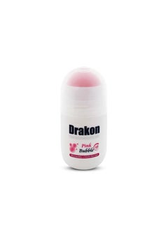 Buy DRAKON Whitening Roll-on Deodorant Pink Bubbel 50gm in Egypt