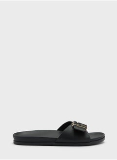 Buy Hardware Flat Flat Sandals in Saudi Arabia