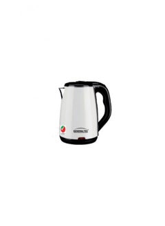 اشتري Generaltec 1.8 Liter Stainless Steel Cordless Electric Kettle, 1500W power, Cool touch body, Auto Shut off Function في الامارات