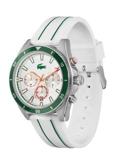 Buy LACOSTE ROUND CHRONOGRAPH MEN'S WHITE CASE WATCH - 2011362 in UAE