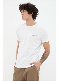 Buy Man T-Shirt White in Egypt