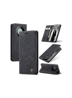 Buy CaseMe Huawei Mate 60 Pro / 60 Pro Plus Case Wallet, for Huawei Mate 60 Pro / 60 Pro Plus Wallet Case Book Folding Flip Folio Case with Magnetic Kickstand Card Slots Protective Cover - Black in Egypt