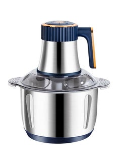 Buy 5 Speeds Electric Chopper Food Processor 5 L 500W Mincer Grinder Multipurpose Food Chopper Blue in Saudi Arabia