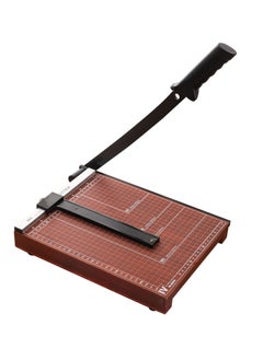 Buy A4 Size Wooden Base Paper Trimmer With Handle in UAE