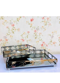 Buy Metal tray set 2 pieces in Egypt