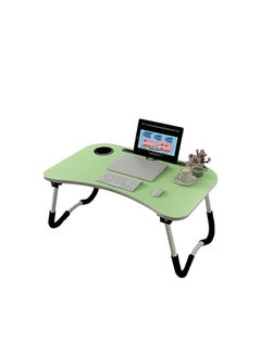 Buy Wooden Portable Table Green in Saudi Arabia