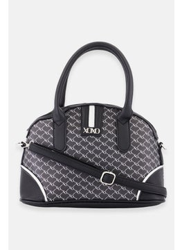 Buy Women Brand Logo Hand Bag 20 H x 29 L x 12 W cm, Black in UAE