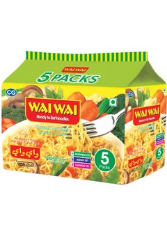 Buy Vegetable Brown Instant Noodles, 75 gm Pack Of 5 in UAE