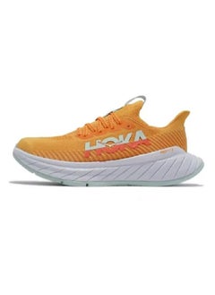 اشتري 【School season】HOKA ONE ONE Carbon X3 Sneakers Orange/Red في السعودية