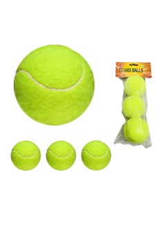 اشتري Arabest Tennis Balls - 3 Pack Advanced Training Tennis Balls Practice Balls, Reusable and Sturdy Pressureless Tennis Balls, Ideal for Practice, Training, Teaching and All Court Types في السعودية