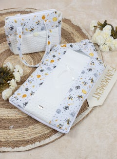Buy Newborn baby meds with portable storage bag for baby diapers - Turkish fabric in Saudi Arabia