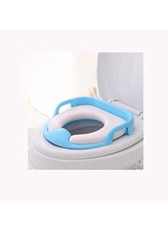 Buy VIO Children's Toilet Seat , Baby Toddler Kids Safety Adapter Toilet Seat with Handles Child Adapter Toilet Seat (BLUE) in UAE