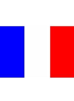 Buy FRANCE Flag National Day Durable Long Lasting For Outdoor And Indoor Use For Building Home And Car Decoration 150X90CM in UAE