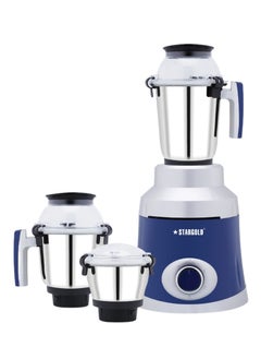 Buy 3-In-1 Mixer Grinder 1000 Watts Copper Motor Stainless Steel High Performance Blender in UAE