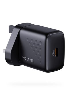 اشتري VOLTME USB C Plug, V-Dynamic 20W PD 3.0 Fast Charger for the New iPhone 14 Pro Max/14 Pro/14 Plus/14/13/12/11, iPad/iPad mini, MagSafe, and More (Cable Not Included) Black في الامارات