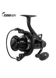 اشتري Spinning Fishing Reel Full Metal 5000/6000/8000 11+1BB Nylon Metal High-speed Lightweight for Stream Trout Bass Double Unloading Force Fishing Wheel في الامارات