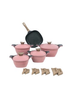 Buy Granite set square grill pink in Egypt