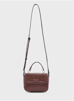 Buy Averil Top Handle Flapover Bag in UAE