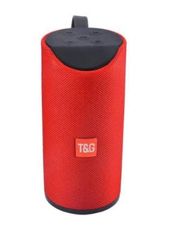 Buy TG113 Portable Outdoor Bluetooth Speaker Wireless Compatible with Mini TF Card and USB Connection red in Egypt