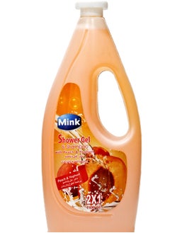 Buy Mink Shower Gel & Shampoo With Peach & Yoghurt 1400 Ml in Egypt