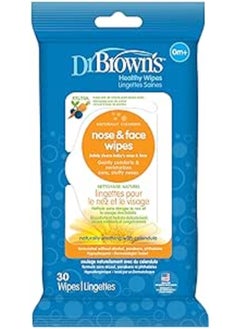 Buy Dr. Brown's Nose And Face Wipes, 30 Count in UAE