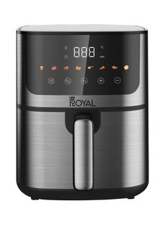 Buy ROYAL Air Fryer Digital RA-AFD4718 |  1400W With BS Plug | Digital Control | Built-In Menu (Black/Gray) in Saudi Arabia
