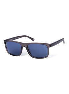 Buy BIS-7012 men Classic Rectangle Sunglasses Black 58 mm in UAE