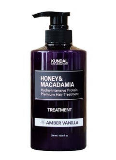 اشتري Honey and Macadamia Hydro-Intensive Protein Premium Hair Treatment Amber Vanilla في الامارات