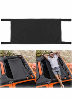 Buy Car Roof Hammock, Compatible with Jeep Gladiator JT & Jeep Wrangler YJ, TJ, JK, JKU, JL, JLU 1987-2020 4-Door and 2-Door in UAE