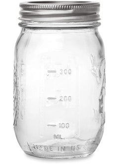 Buy Pint Jar, Regular Mouth, 16 Oz 2 Count, 2 Count (Pack Of 1) in UAE