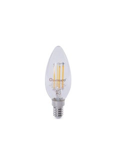 اشتري Oshtraco 3W E14 Led Candle Bulb Filament Dimmable 3000K 270Lumen - White في الامارات