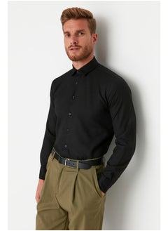 اشتري Man Shirt Black في مصر