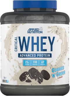 Buy Applied Nutrition Critical Whey Blend, Lean Muscle Growth, Workout Recovery, Bodybuilding Fuel, 2kg , Cookies and Cream Flavor in UAE