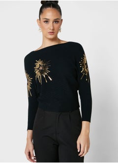 Buy Embellished Sweater in UAE