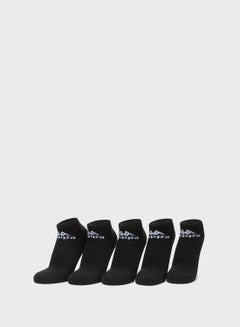 Buy 3 Pack Logo Printed Ankle Socks in UAE
