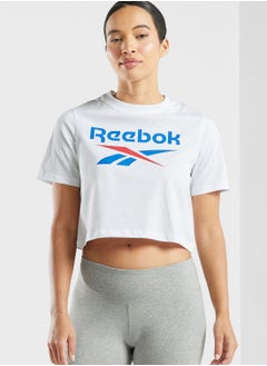 Buy Big Logo Cropped T-Shirt in Saudi Arabia