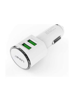 Buy LDNIO DL-C29 Fast Charging Adapter Expert Dual USB Port 3.4A Output Lightning 5 Volt - White in Egypt