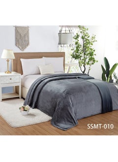 Buy 1 Piece Soft Bed Polyester Blanket single Size 150*200 cm in Saudi Arabia