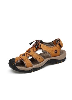 Buy New Men's Hollow Out Breathable Outdoor Headband Sandals in Saudi Arabia