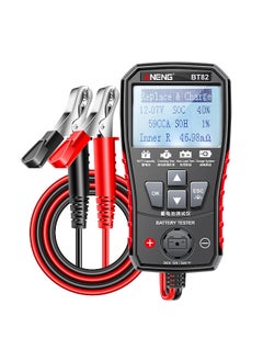 Buy BT82 Car Battery Tester, 12V 24V Car Battery Analyzer Portable Digital Car Battery System Detector Auto Motorcycle Fault Testing Battery Tool in UAE