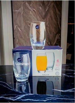 Buy Luminarc glass cups set 350ml 6 pieces - Salto in Egypt